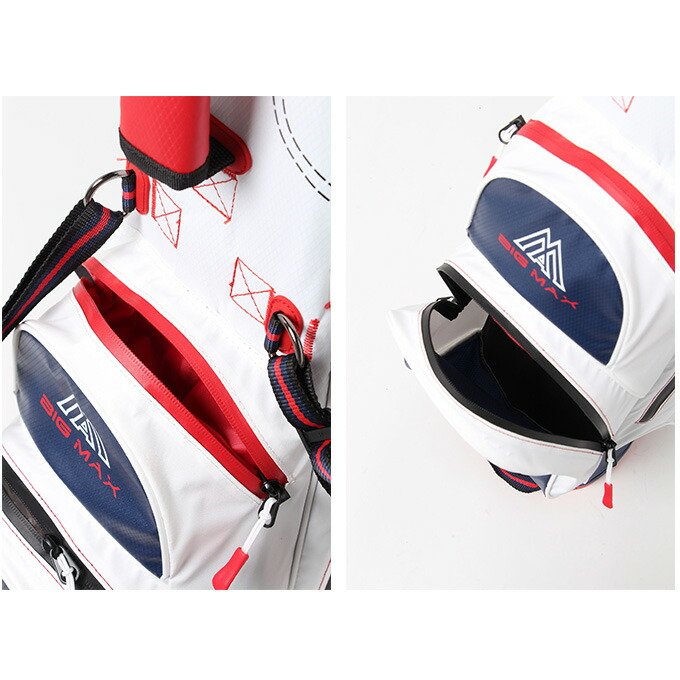 楽天市場】ビッグマックス BIG MAX スタンドキャディバッグ メンズ