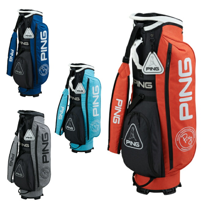 楽天市場】ピン PING キャディバッグ メンズ CB-P2305 ヘザー 36902