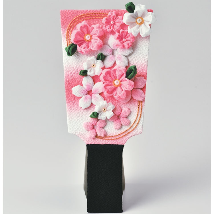 花束のような羽子板 つまみ細工 初正月 初節句 ハンドメイド ひな祭り