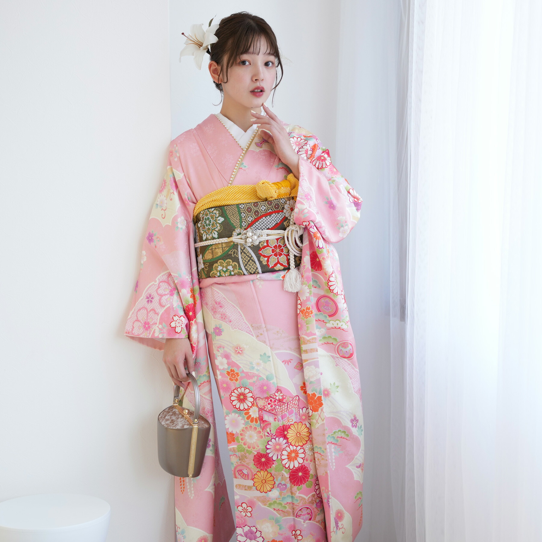 楽天市場】【レンタル】 振袖 成人式 女性 振袖セット 着物 結婚式