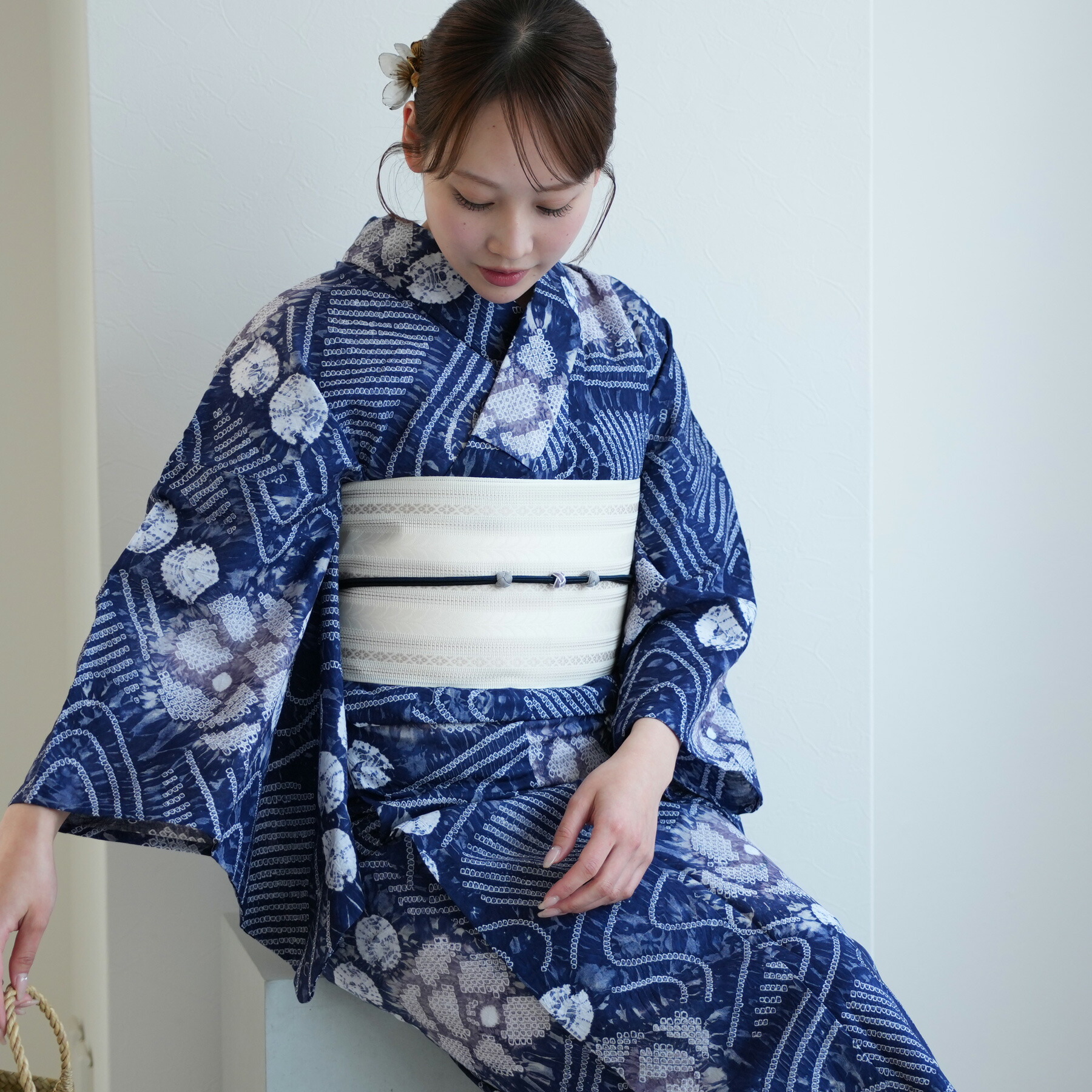 楽天市場】花柄 有松絞り 浴衣の通販