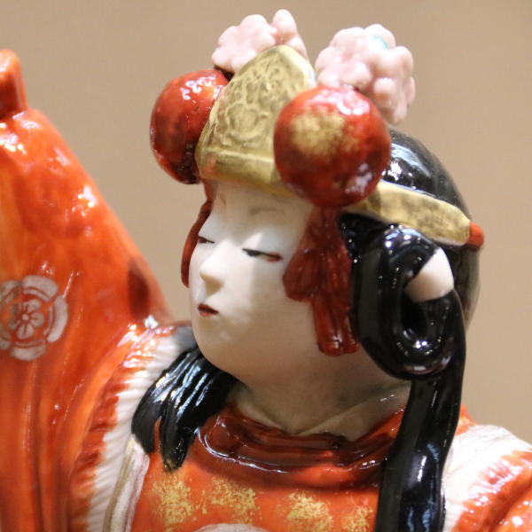 楽天市場】宮本ともみ 九谷焼置物 童舞 蘭陵王 : 九谷陶芸 北山堂 楽天