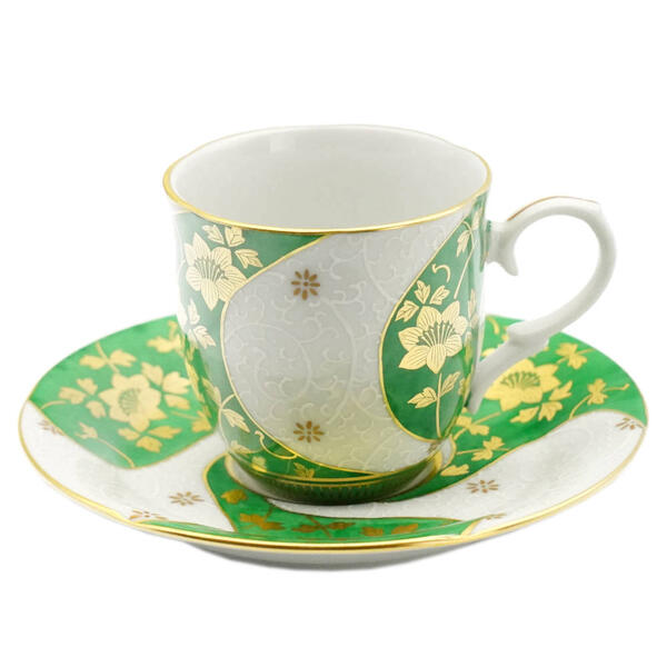 楽天市場】吉田美統【人間国宝】九谷焼コーヒー碗皿（カップ＆ソーサー