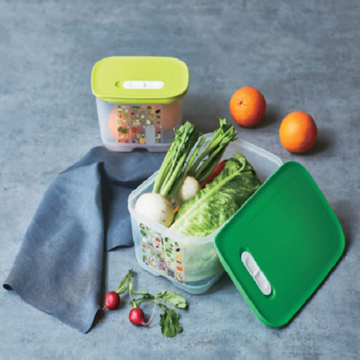 楽天市場】タッパーウエアベントスマートM＃2Tupperware4.4L野菜の瑞