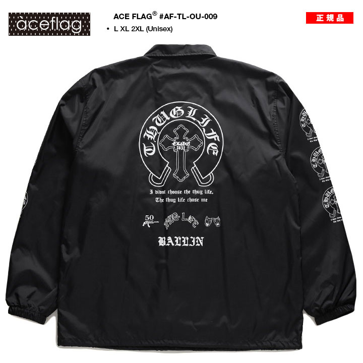 楽天市場】【65%OFF】ACE FLAG アウター 長袖 コーチジャケット