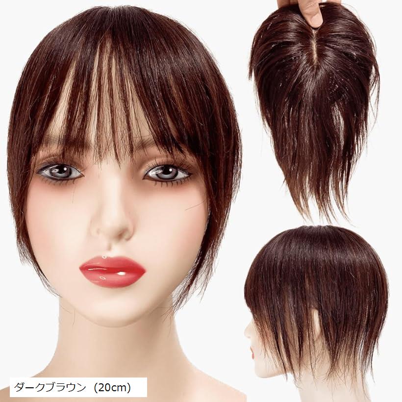 楽天市場】部分ウィッグ かつら 女性 人毛100% レディース セミロング