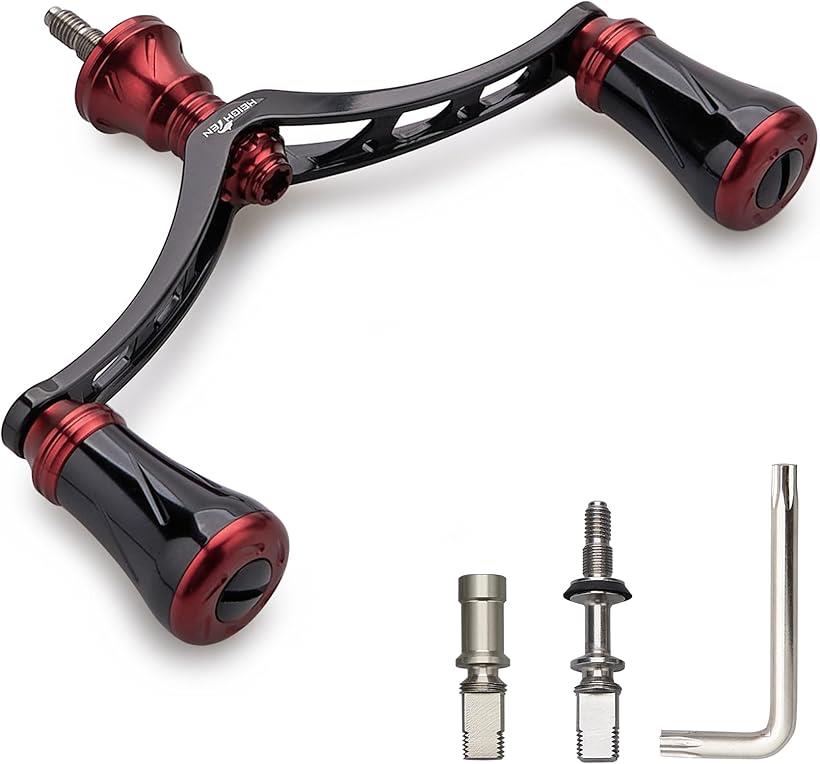 楽天市場】98mm リール ハンドル 19mm ノブ 搭載 シマノ ダイワ 通用