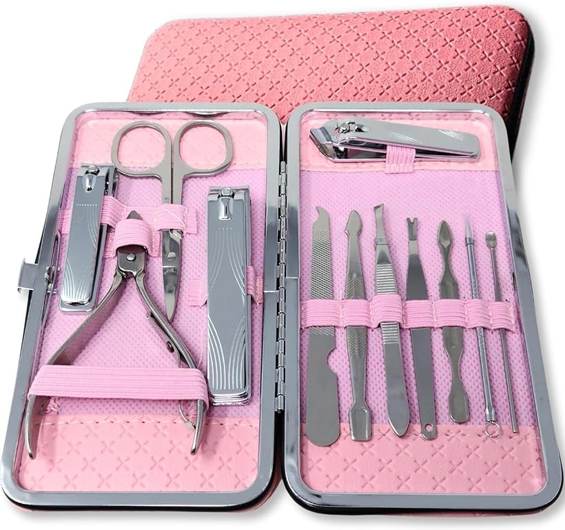 楽天市場】ネイルケアセット 爪切り 爪やすり 甘皮処理 眉毛 ハサミ