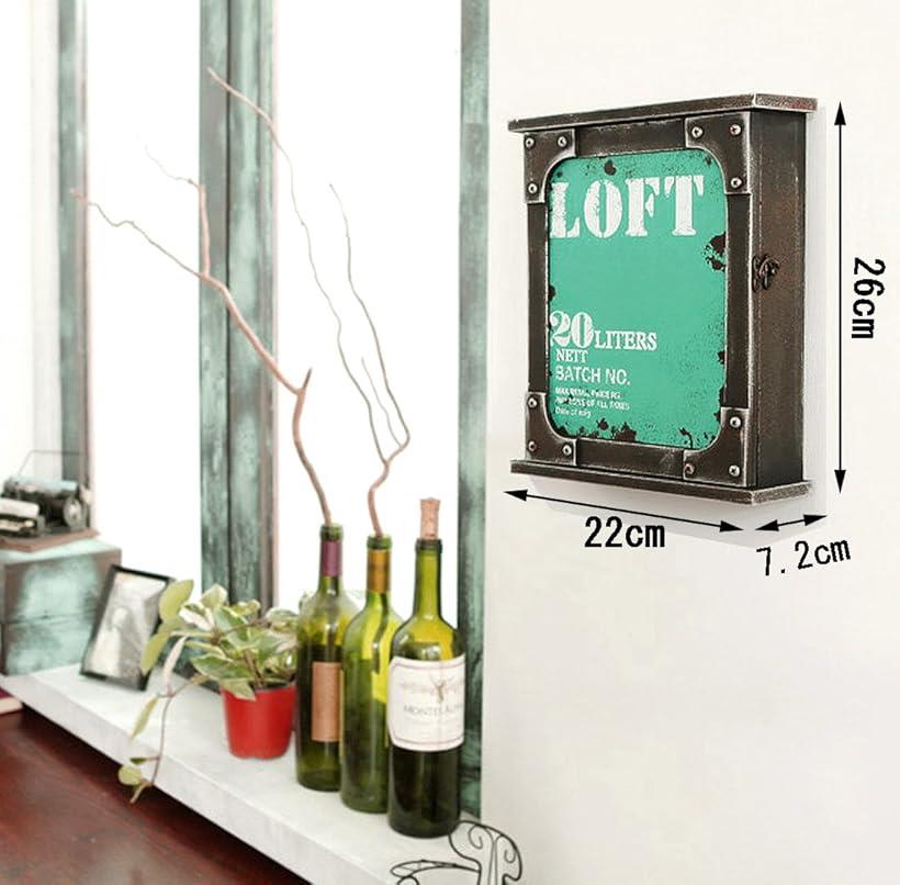 楽天市場】ビンテージ 木製 キーボックス アンティーク 壁掛け 鍵