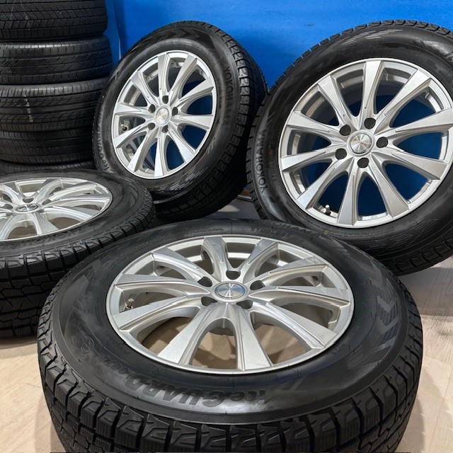 楽天市場】中古タイヤ スタッドレス タイヤホイールセット 225/65R17