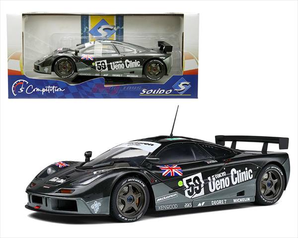 楽天市場】ミニカー 1/18 マクラーレン F1 GTR ＃59 黒色 McLaren F1