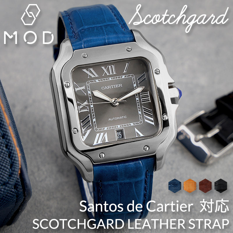 楽天市場】レザー（シリーズサントス（カルティエ））（腕時計）の通販