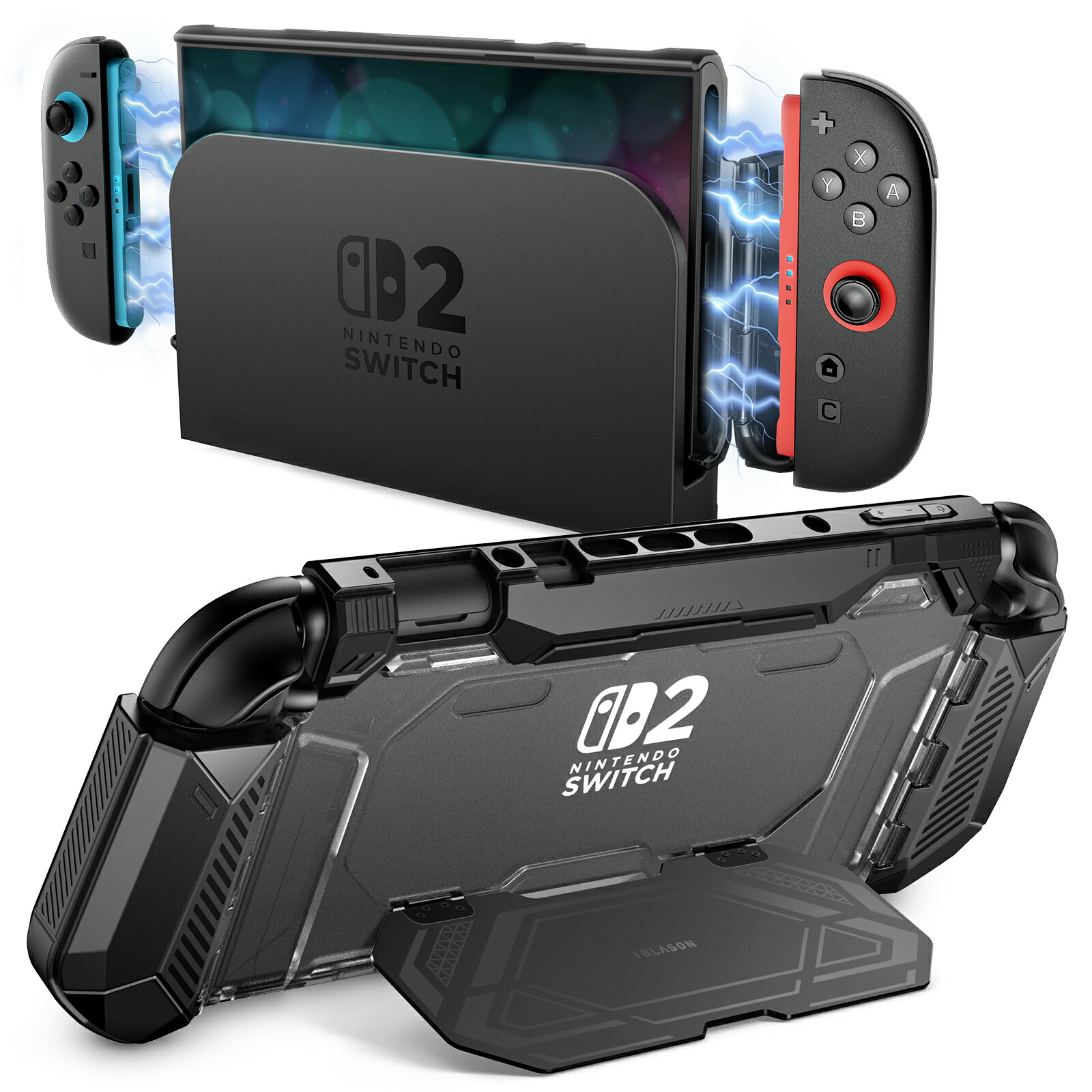 楽天市場】i-Blason Nintendo Switch 2 2025用 ケース 耐衝撃 TPU
