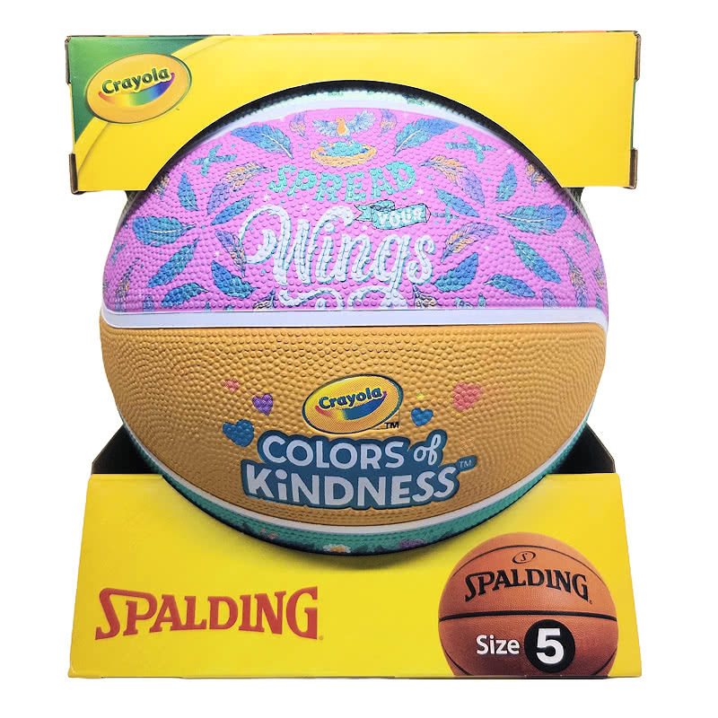 楽天市場】ミニバス バスケットボール 5号 クレヨラ カラーズ オブ