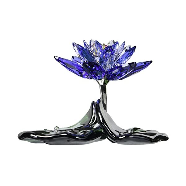 スワロフスキー睡蓮0826 スワロフスキー 睡蓮 キャンドルスタンド