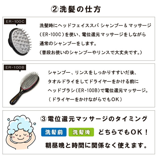 楽天市場】育毛ブラシ エナジーラドンブラシ マイナスイオン