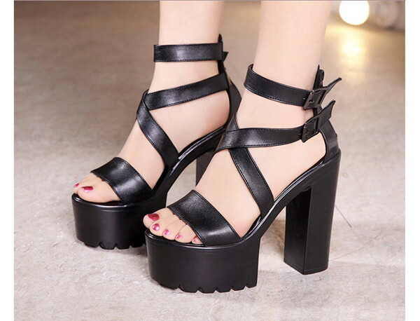 楽天市場】厚底サンダル レディース 歩きやすい チャンキーヒール