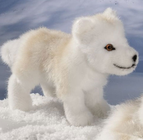 楽天市場】ケーセン ぬいぐるみ Kosen ホッキョクオオカミの子（立ち