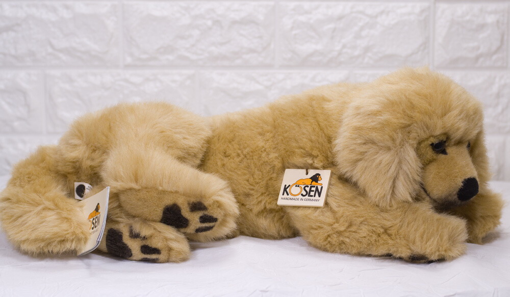 楽天市場】ケーセン ぬいぐるみ Koesen ゴールデンレトリバー パピー