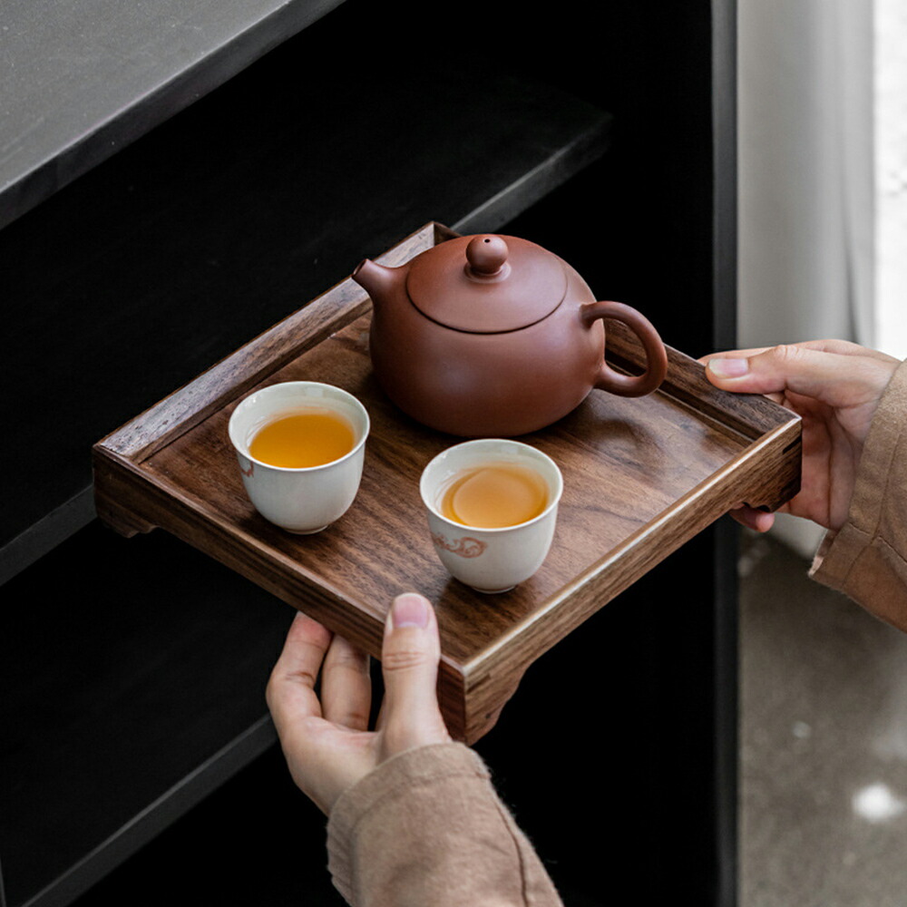 楽天市場】IwaiLoft 木製 トレー お盆 天然木製 羽反 長方形 正方形