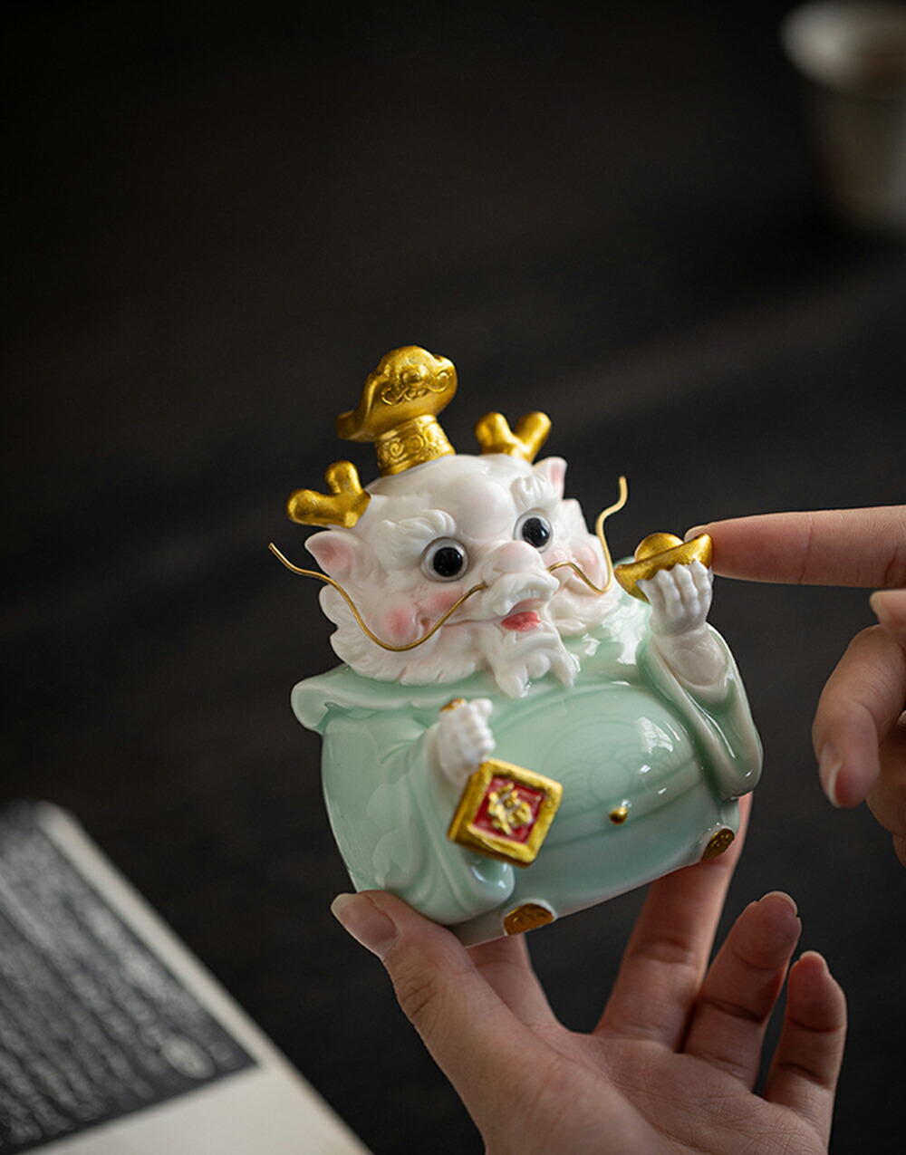 楽天市場】良い気の通り道を作る大切な願い龍 龍の置物 2024年 新年 竜