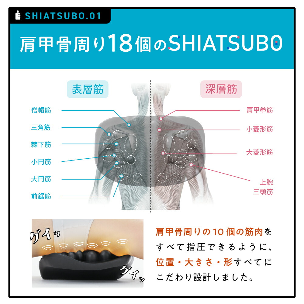 楽天市場】【ポイント10倍】 【公式】 肩甲骨はがしピロー RAKUNA