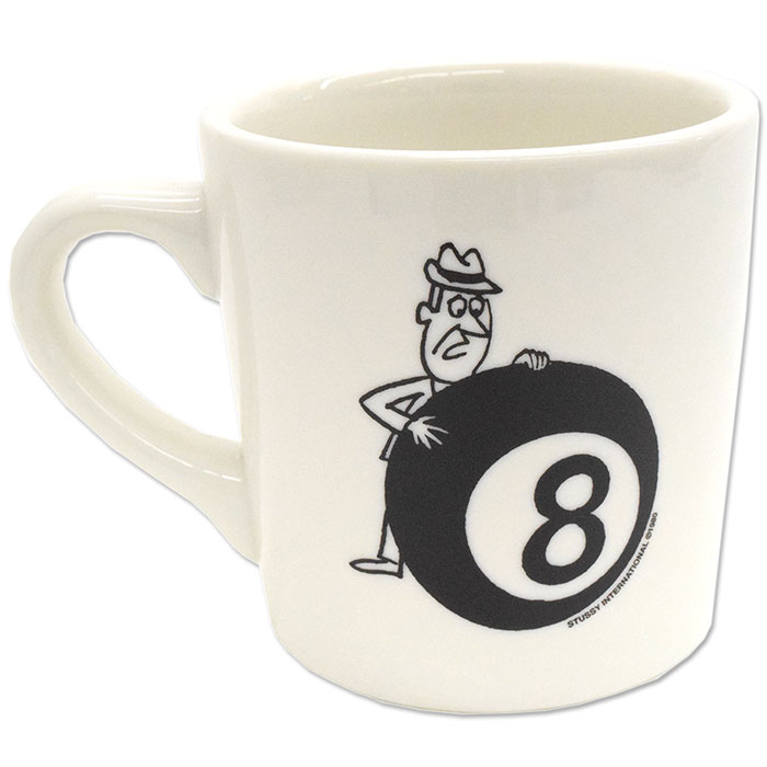 楽天市場】ステューシー STUSSY マグカップ Behind The 8 Ball Ceramic