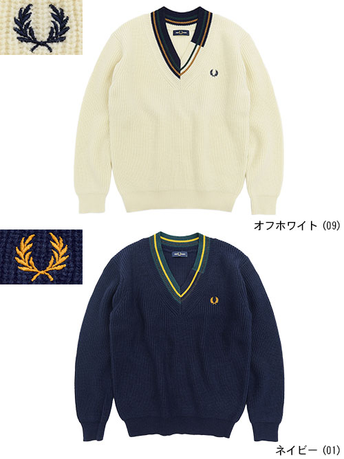 楽天市場】フレッドペリー FRED PERRY セーター メンズ チルデン 日本