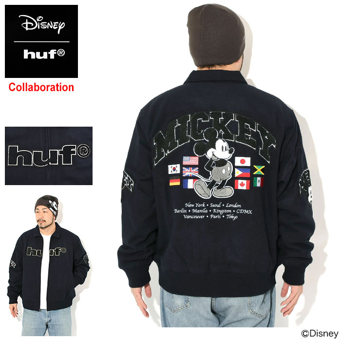 楽天市場】ハフ HUF ジャケット メンズ ディズニー ミッキーマウス
