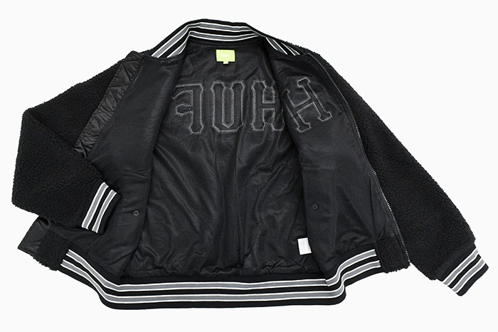 楽天市場】ハフ HUF ジャケット メンズ シェルパ バーシティー ( HUF