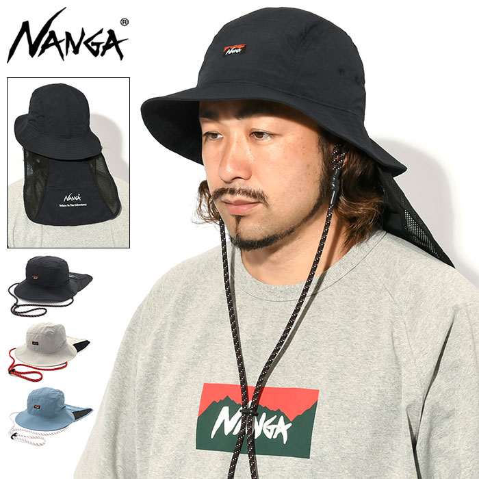 楽天市場】ナンガ NANGA ハット ナイロン タッサー サンシェード