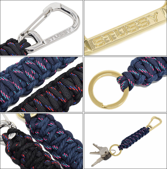 楽天市場】ステューシー STUSSY キーホルダー Braided Carabiner