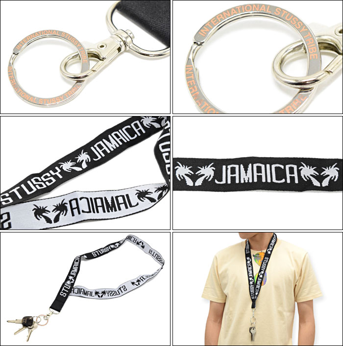 楽天市場】ステューシー STUSSY ネックストラップ Jamaica(stussy