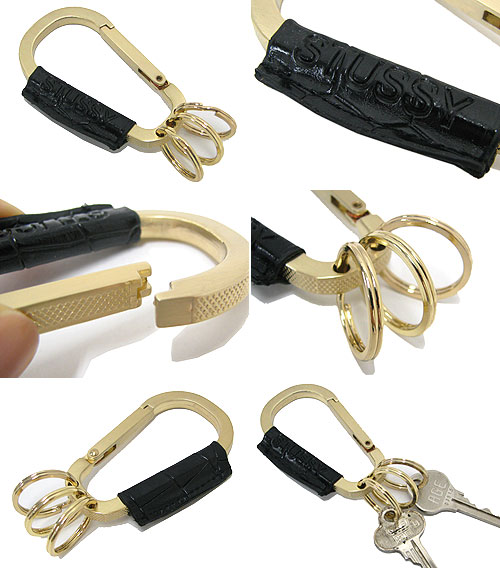楽天市場】ステューシー STUSSY Lux カラビナ(stussy Carabiner