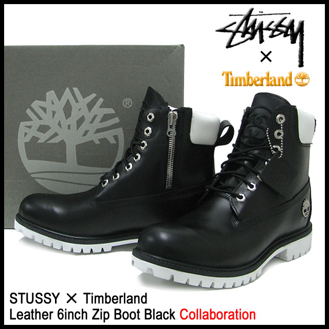楽天市場】ステューシー STUSSY×Timberland レザー 6インチ ジップ