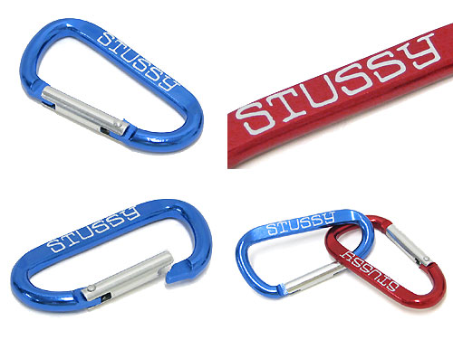 楽天市場】ステューシー STUSSY Logo カラビナ(stussy Carabiner