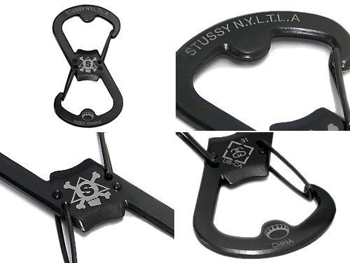 楽天市場】ステューシー STUSSY US-CA カラビナ(stussy s biner