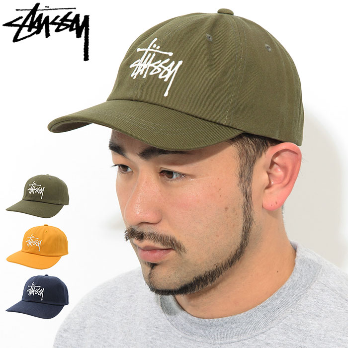 楽天市場】ステューシー STUSSY キャップ 帽子 Big Logo Low Pro Cap
