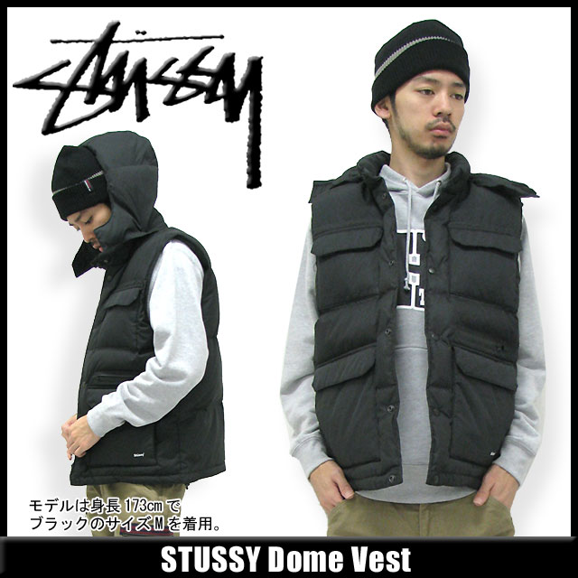 楽天市場】ステューシー STUSSY Dome ベスト(stussy vest ダウンベスト