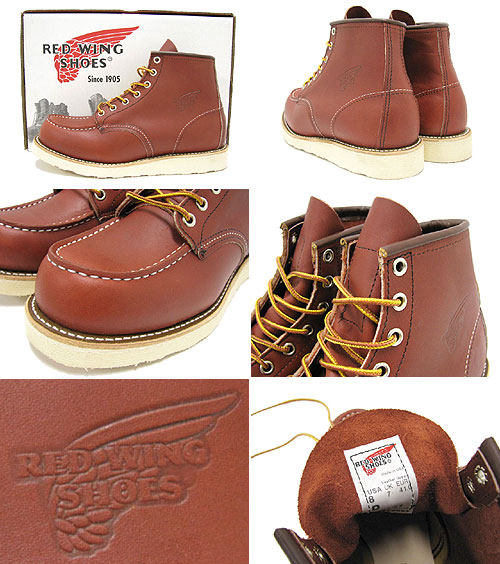 楽天市場】レッドウィング RED WING 8131 6インチ モカシン トゥ