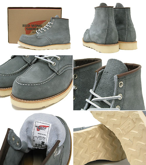 楽天市場】レッドウィング RED WING 8143 6インチ モカシン トゥ