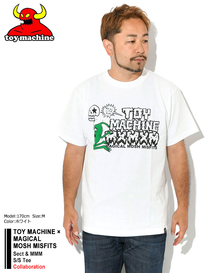 楽天市場】トイマシーン TOY MACHINE Tシャツ 半袖 メンズ マジカル