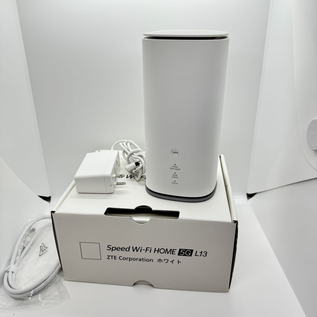 SpeedWiFi5GL13 ZTE Corporation ホワイト Speed Wi-Fi HOME 5G L13