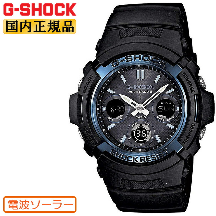楽天市場】G-SHOCK Gショック 電波 ソーラー AWG-M100A-1AJF ブラック