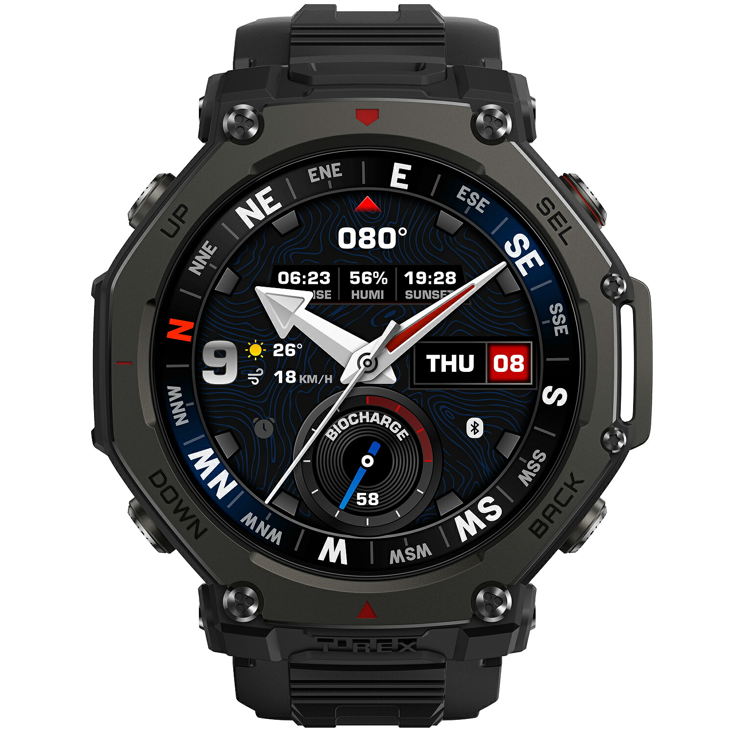 楽天市場】アウトドアウォッチ アマズフィット ティーレックス3プロ