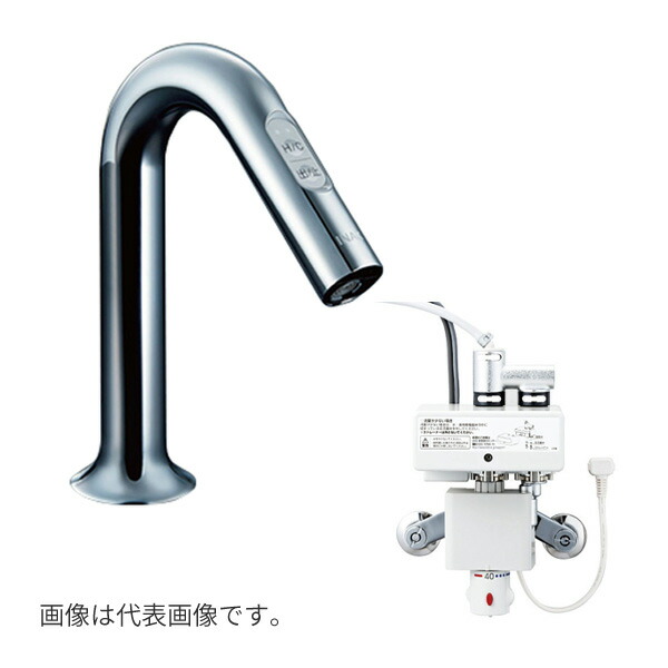 LIXIL INAX オートマージュMX サーモスタット付自動水栓(手動・湯水