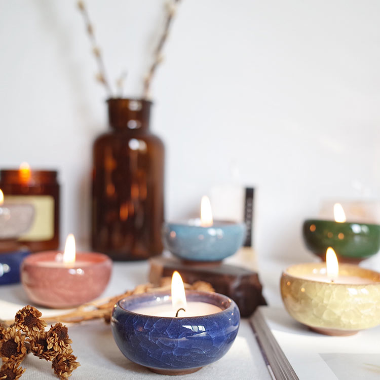 楽天市場】キャンドルホルダー キャンドルスタンド 3個セット 陶器