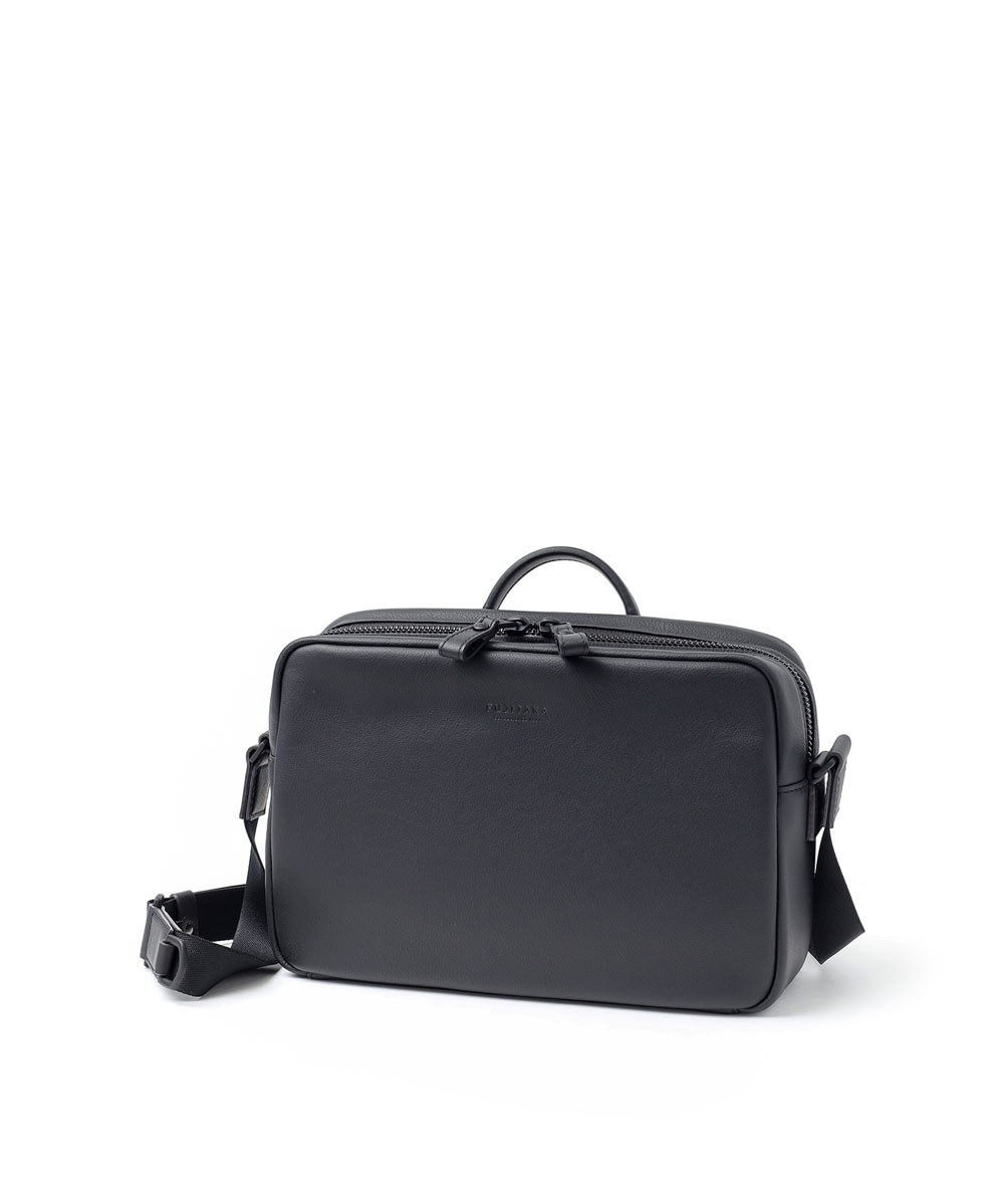 楽天市場】FUJITAKA公式 ハンドル付きレザーショルダーバッグ B5