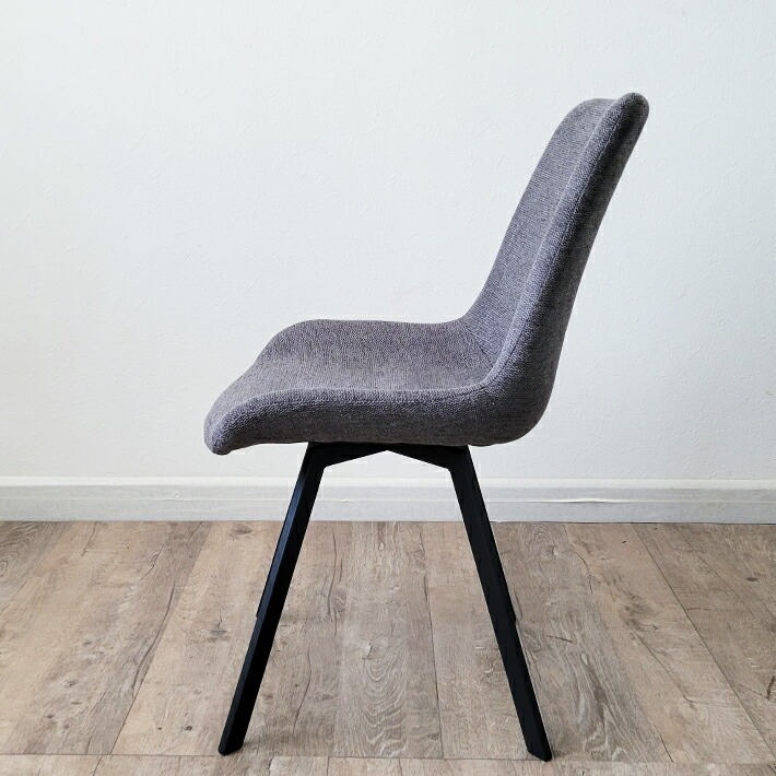 楽天市場】ダイニングチェア 回転 2脚セット おしゃれ グレー