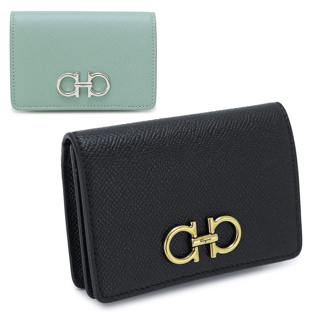 楽天市場】フェラガモ カードケース レディース 220371 名刺入れ